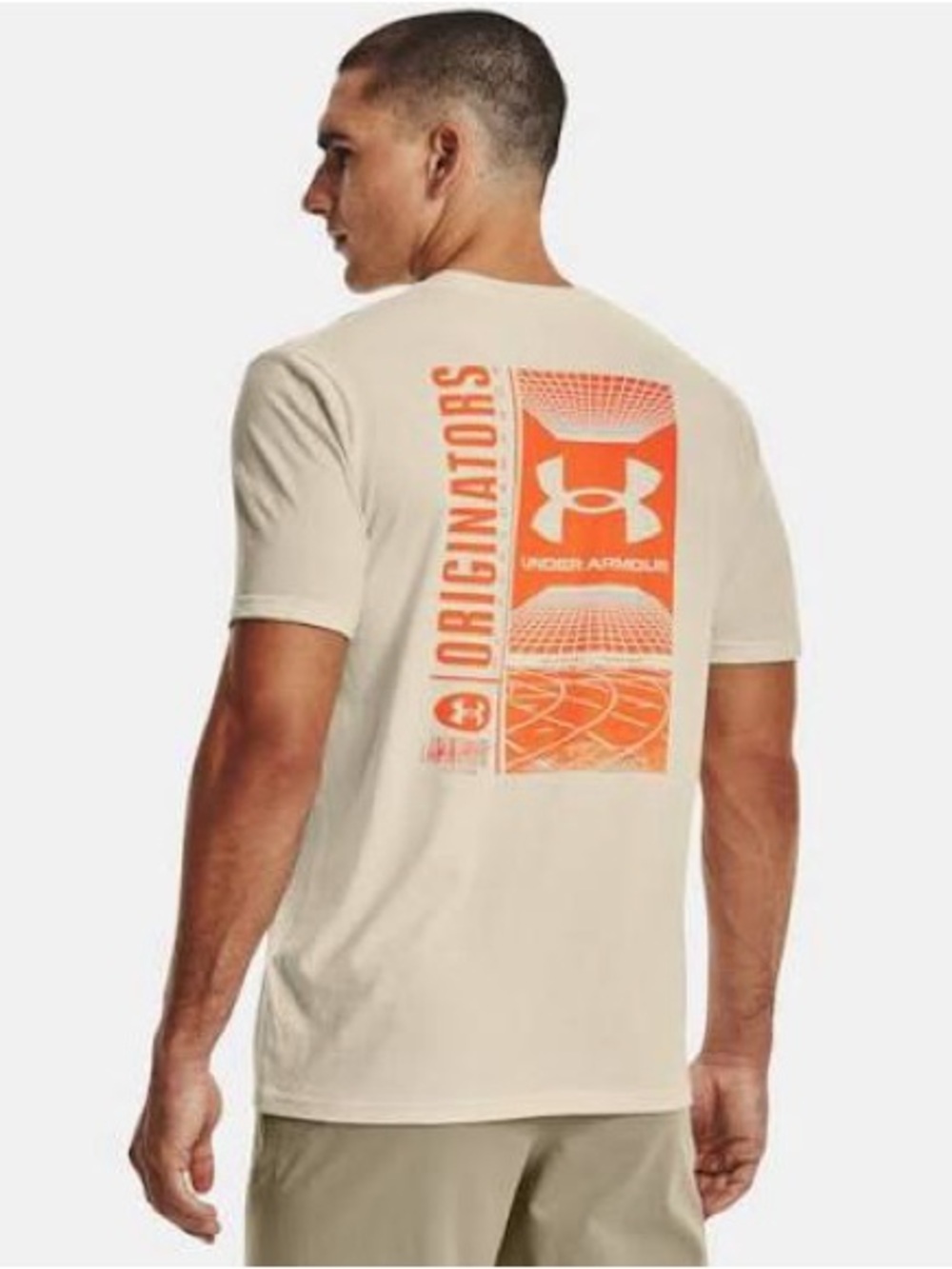 BRAND NEW men under armour barcode shirt size S